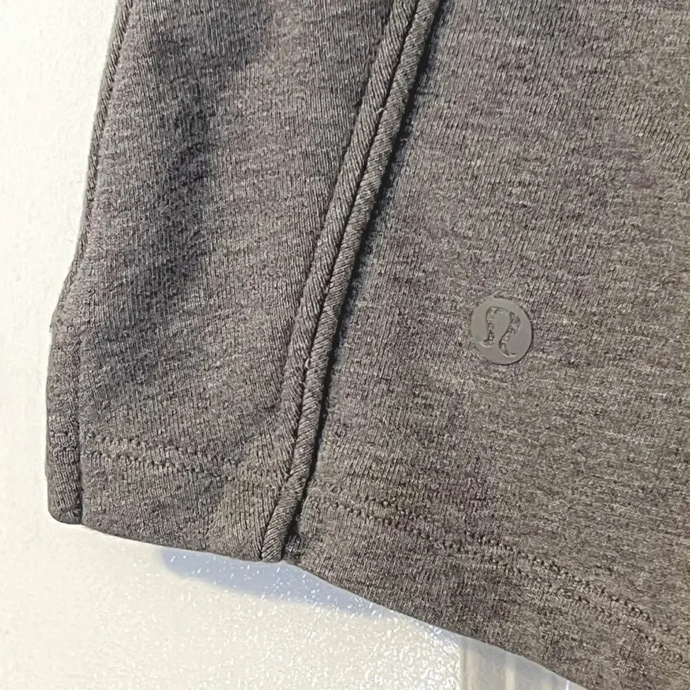 Lululemon High Rise Terry Sweat Shorts Grey 6 NWOT